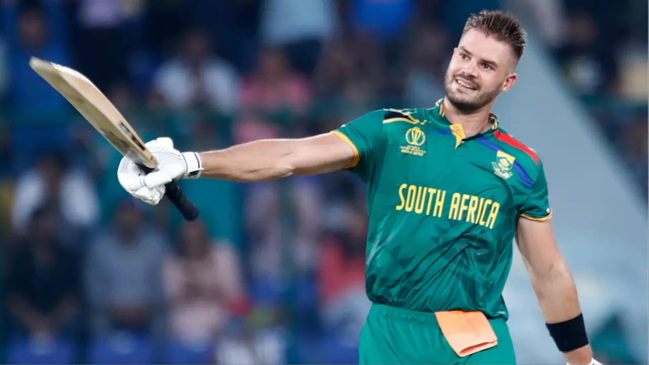 SA Vs SL: Aiden Markram Smashes Fastest ODI World Cup Century, Breaks 12-Year Record Held By Kevin O' Brien