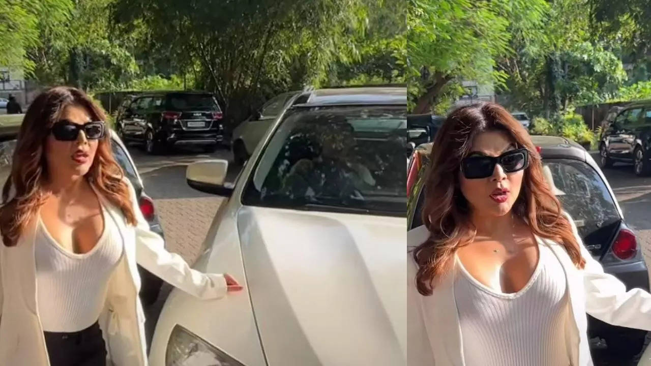 Rakhi Sawant Buys New BMW; Video Goes Viral