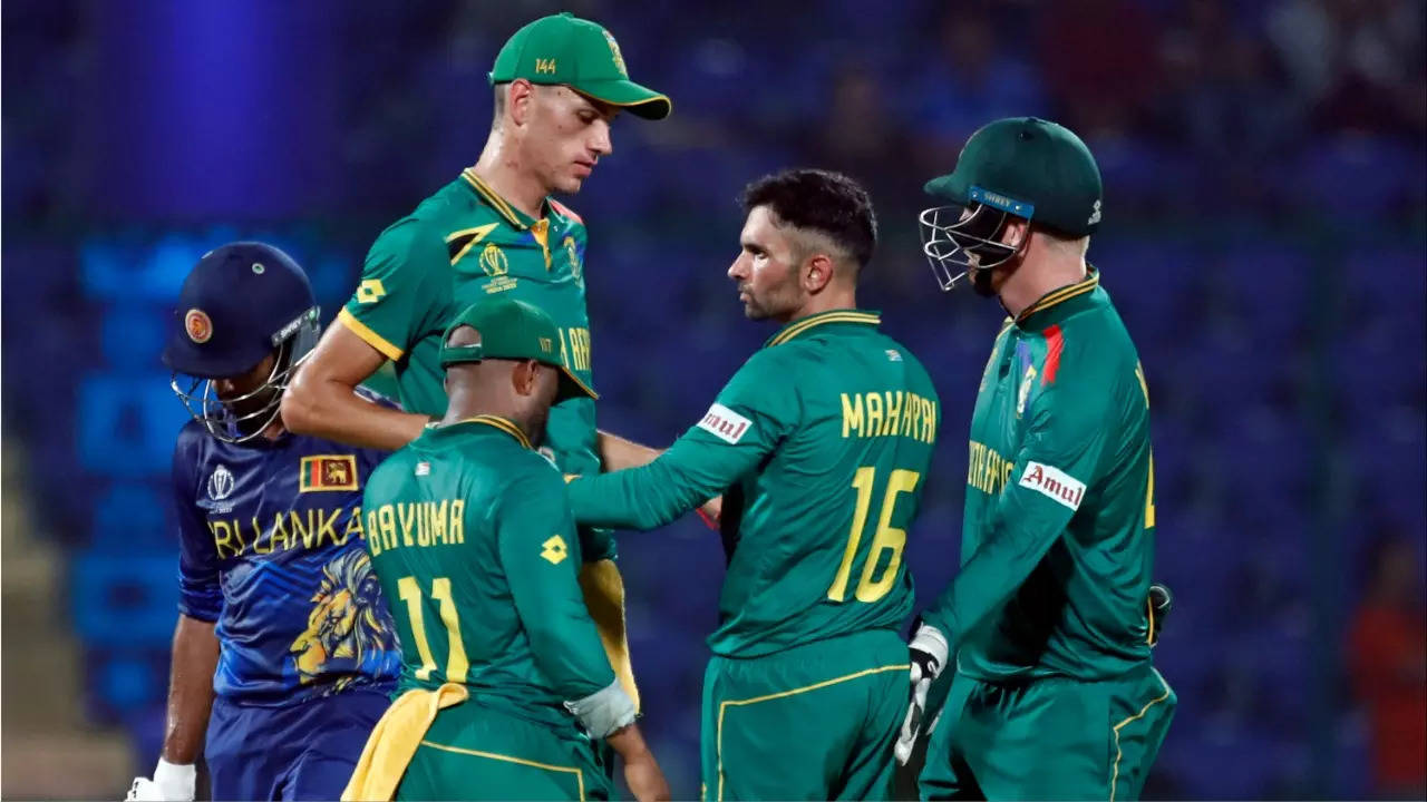 ODI World Cup 2023 Records Galore As South Africa Defeat Sri Lanka By