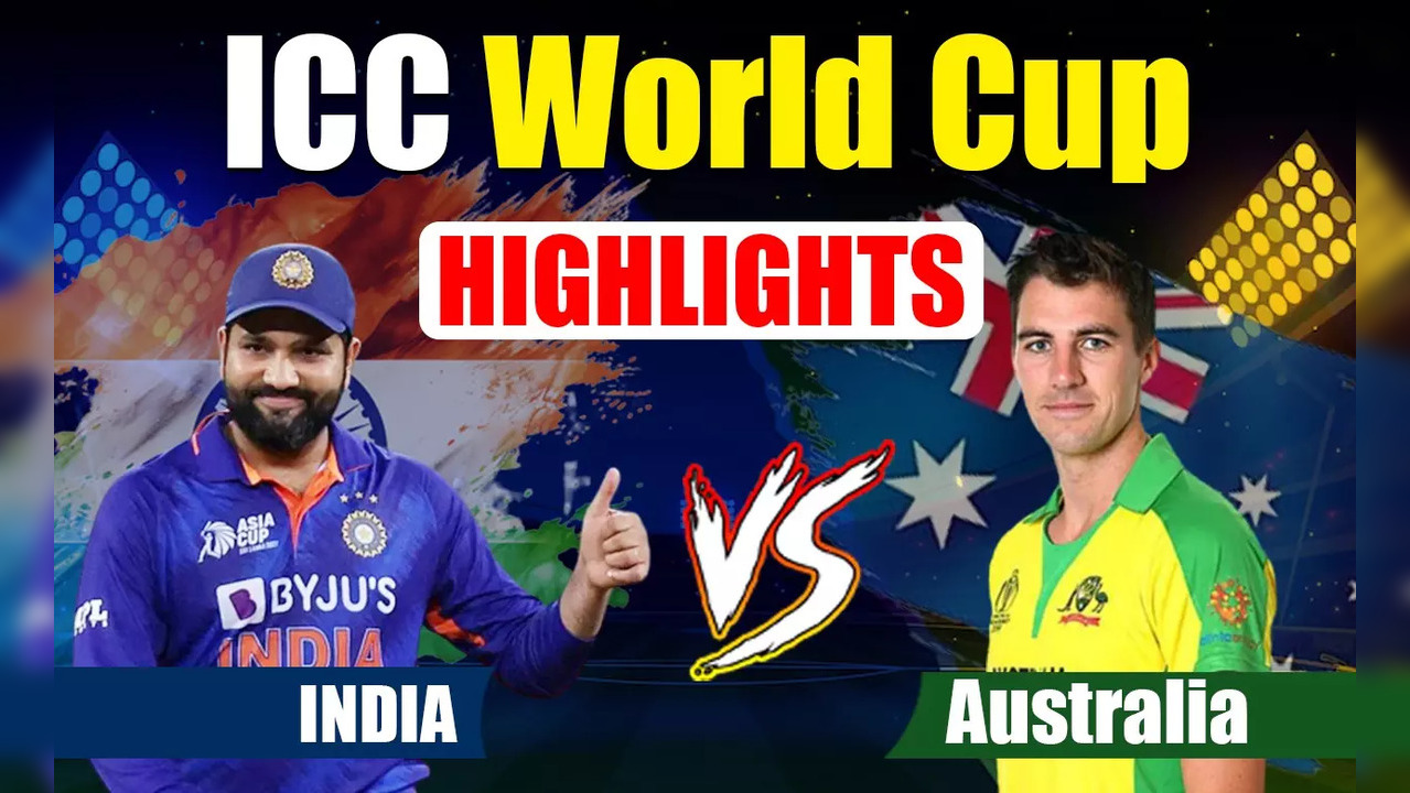 India vs Australia Highlights ICC ODI World World Cup 2023 Kohli Rahul Orchestrate INDs Victory After Early Woes In 200-Run Chase