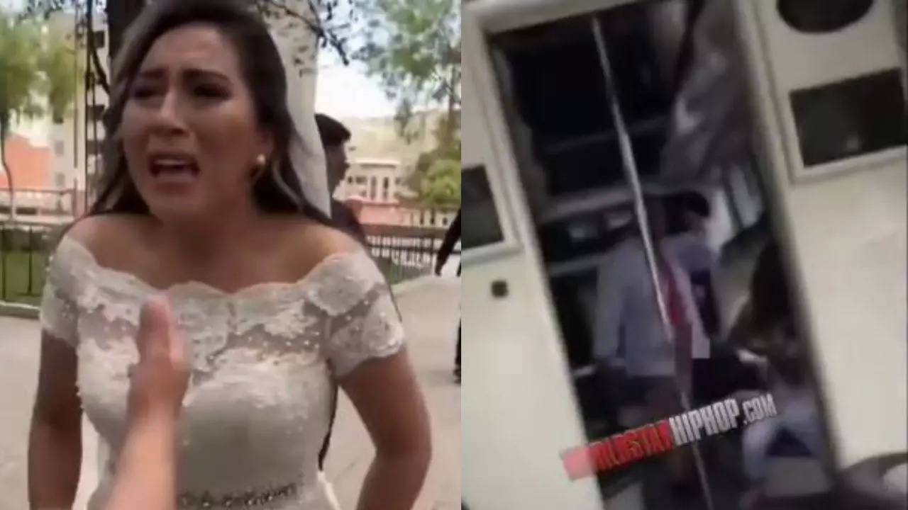 Bride Catches Groom Cheating On Wedding Day In Viral Video Watch Viral News Times Now