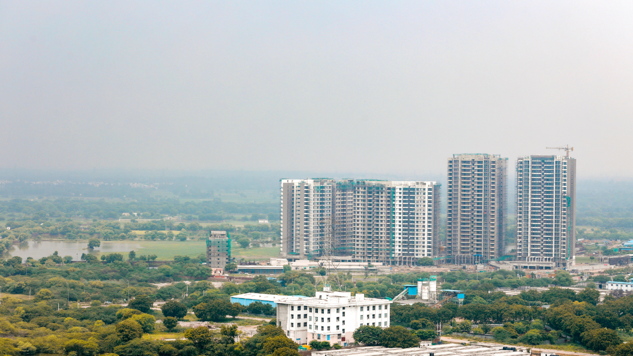 A view of Noida