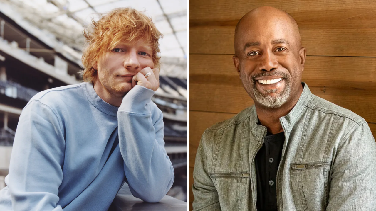 Ed Sheeran Helped Darius Rucker Write Song For Childhood Ex He Hasn't Met In 40 Years