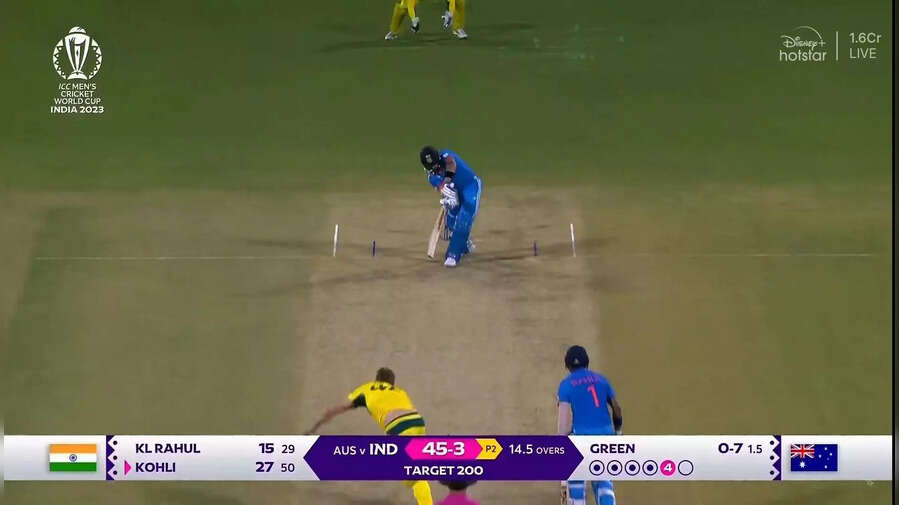 IND 201/4 (41.2) vs (199) AUS HIGHLIGHTS, India vs Australia World Cup