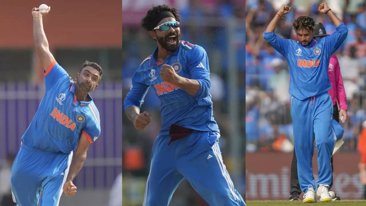 Ravindra Jadeja says all three spinners were thinking about taking more wickets than other against Australia during ODI World Cup 2023 match