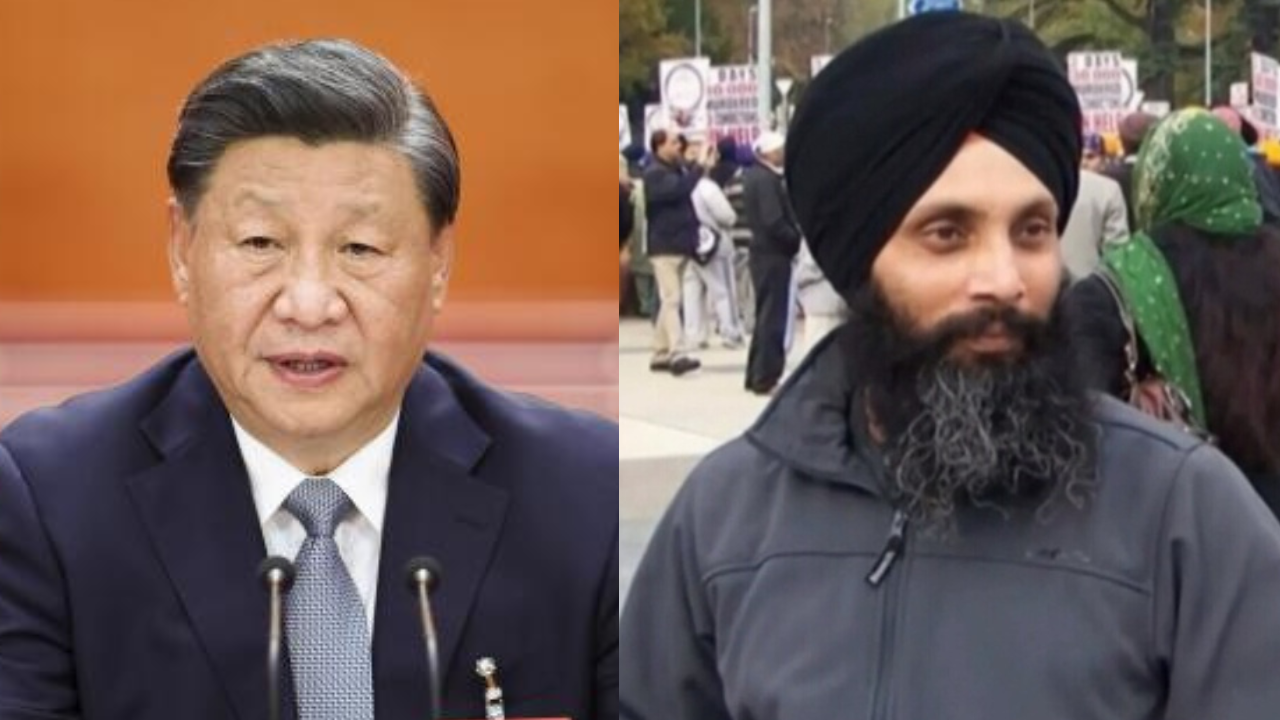 Xi Jinping And Hardeep Singh Nijjar