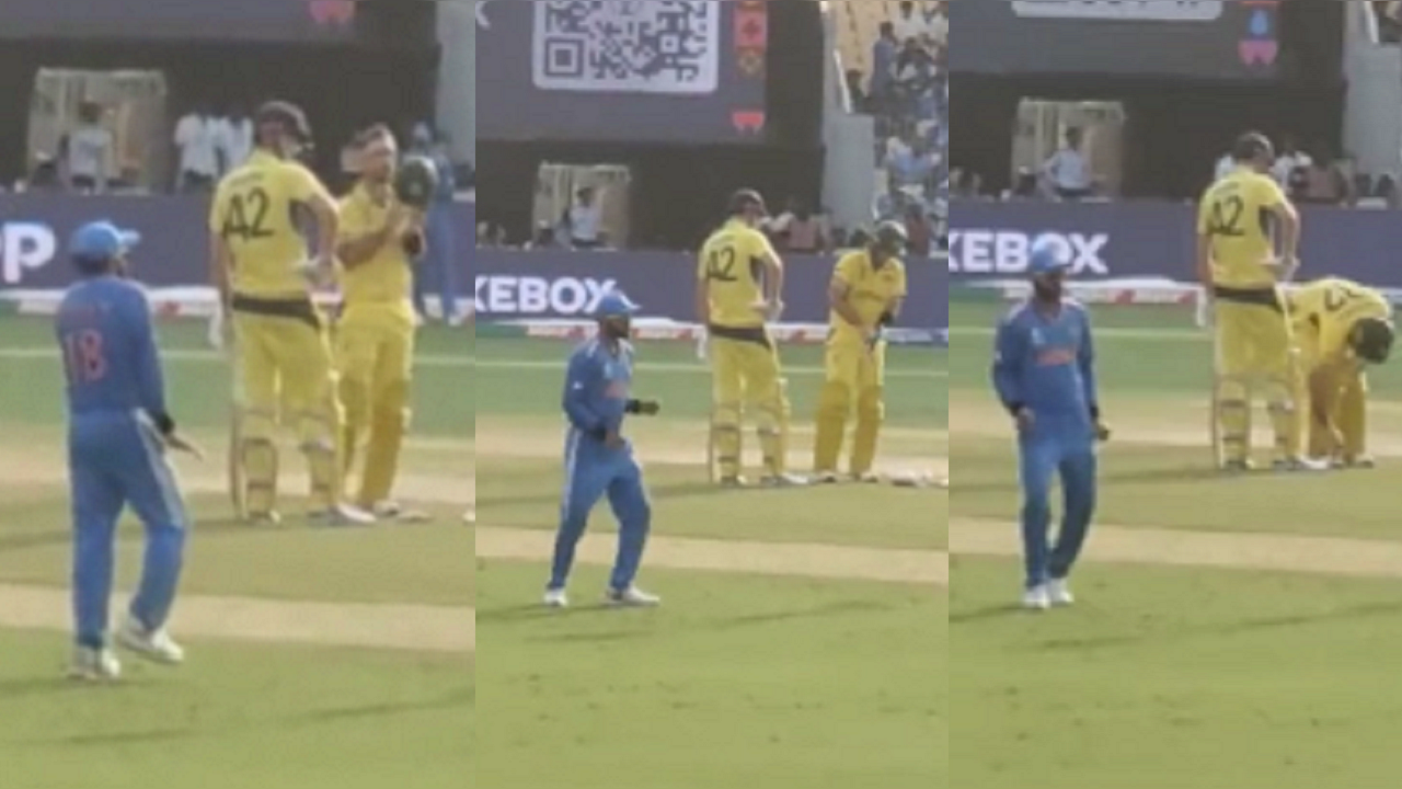 Virat Kohli Entertains Chennai Fans With Iconic Dance Moves During IND-AUS ODI World Cup 2023 Match – WATCH