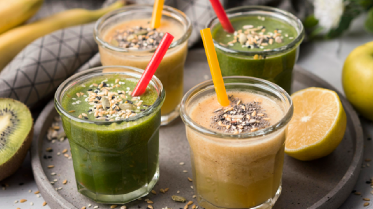 Healthy smoothie recipes for breakfast. Pic Credit: Freepik