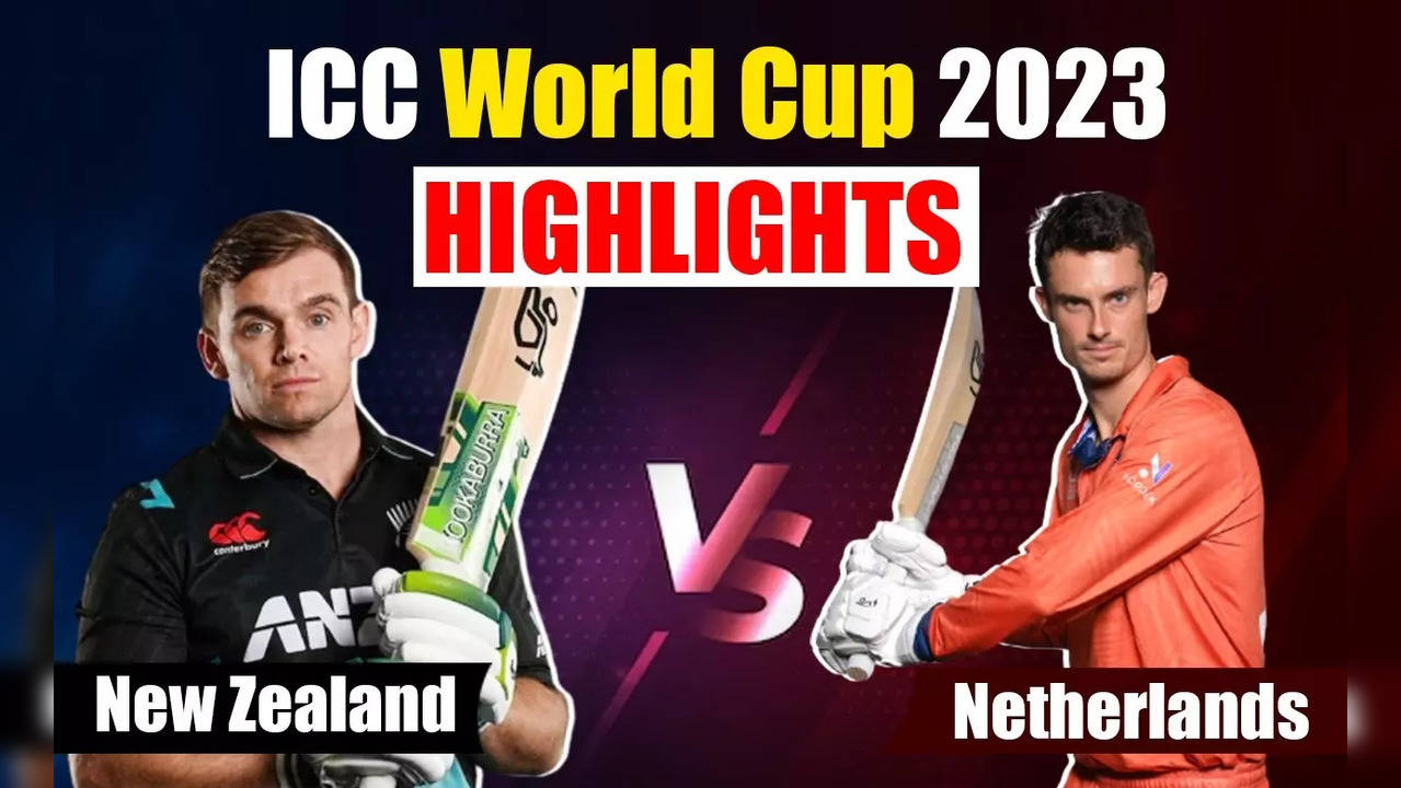 New Zealand Vs Netherlands World Cup 2023 Scorecard HIGHLIGHTS