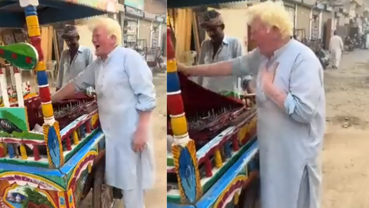 Donald Trump’s Lookalike - A Kulfi Seller Winning Internet Through His Singing Talent