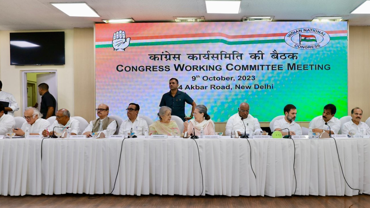 Congress Working Committee Meeting