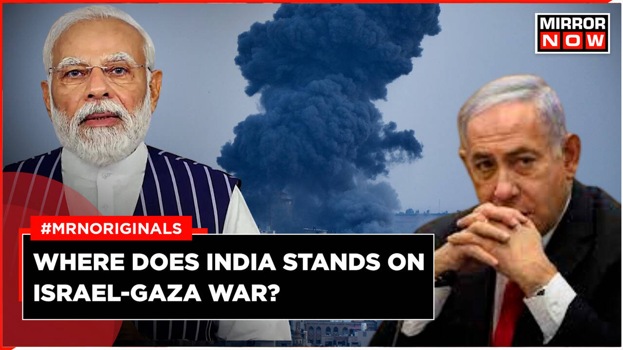 Amid israel palestine deadliest conflict where does india stand