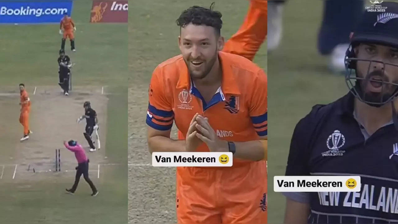 Netherlands' ​Paul van Meekeren Thanks New Zealand's Daryl Mitchell For Not Hitting Him During ODI World Cup 2023 Match.