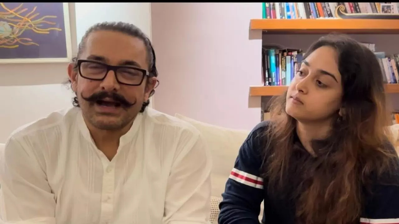 Aamir Khan Reveals He's Been In Therapy For Years As He Promotes Mental Health Awareness With Daughter Ira. Watch