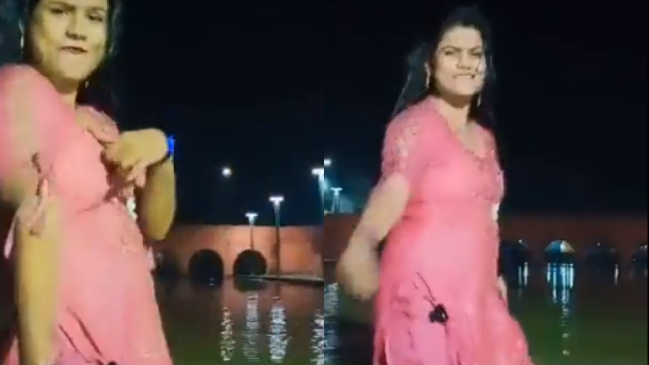 Insta Reel On 'Jeevan Mein Jaane Jaana' At Ayodhya's Saryu River Ghat Sparks Row.