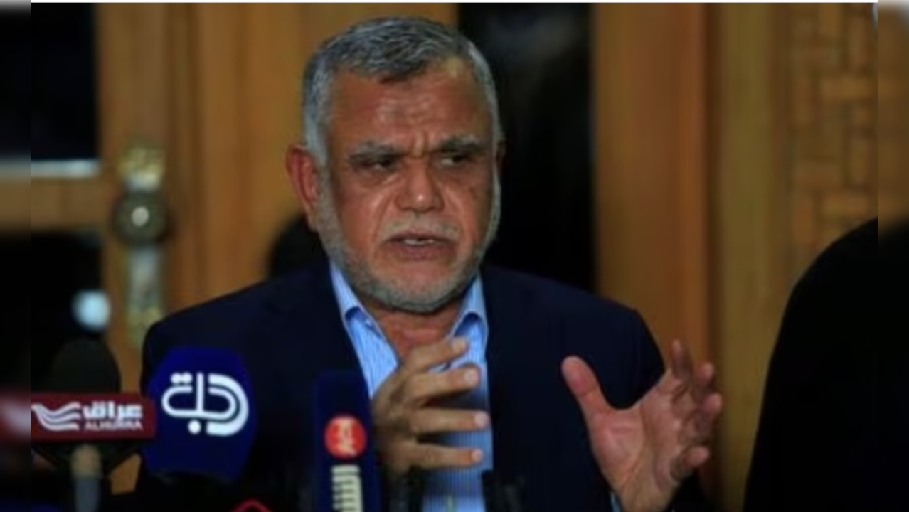 Leader of the Conquest Coalition and the Iran-backed Shi'ite militia Badr Organisation, Hadi al-Amiri