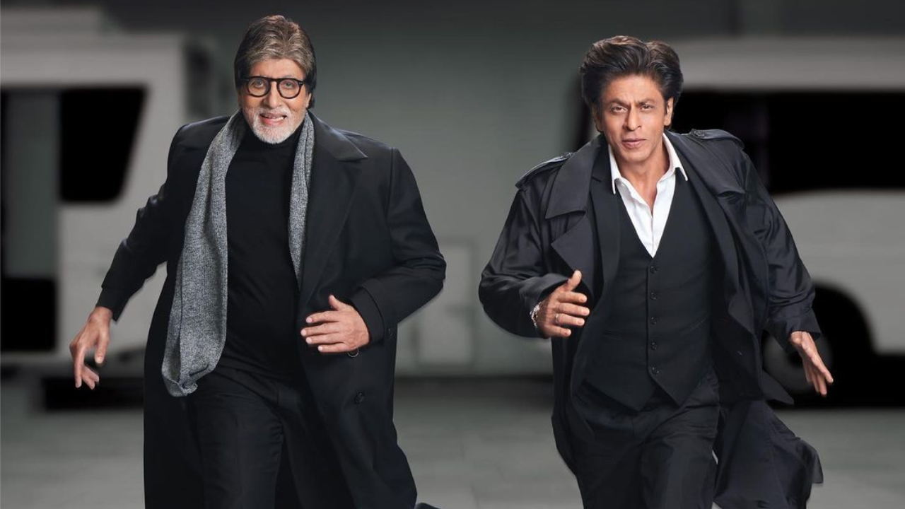 Shah Rukh Khan wishes Amitabh Bachchan on his 81st birthday