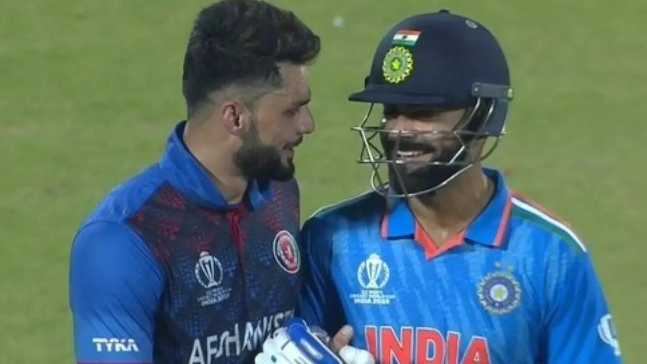 Virat Kohli  Naveen Ul Haq