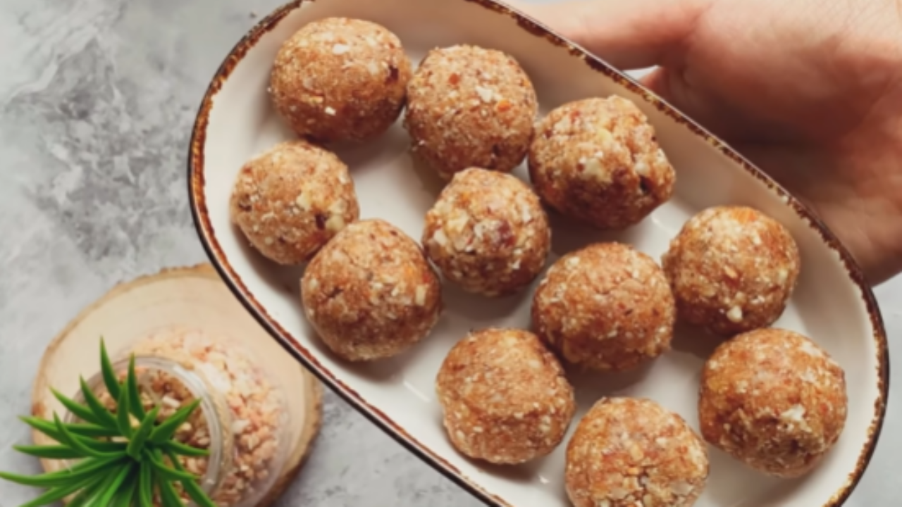 Nutritionist shares a healthy sugar-free ladoo recipe. Pic Credit: Instagram | nuttyovernutrition