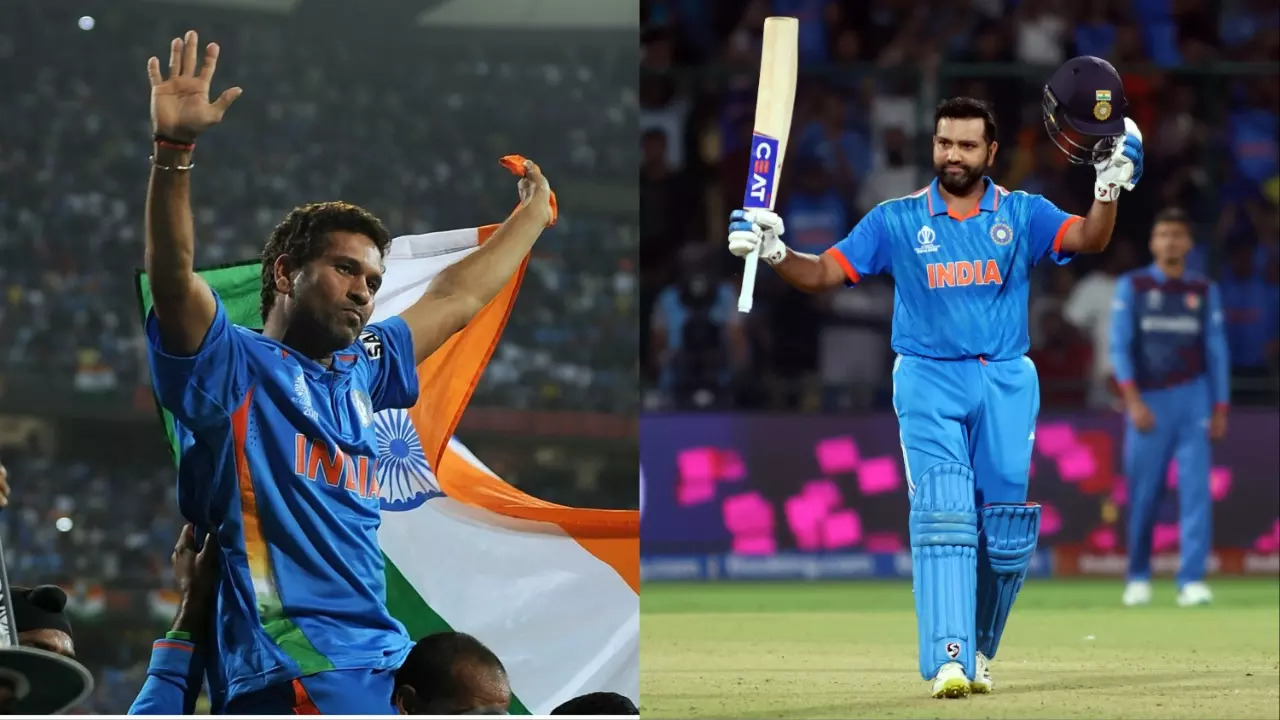 IND Vs AFG: Sachin Tendulkar Reacts After Rohit Sharma Breaks His Record Of Most ODI World Cup Hundreds