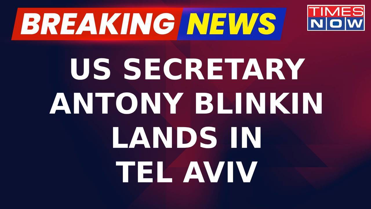 Breaking News: U.S. Secretary of State Antony Blinken Lands In Tel Aviv to Show Solidarity with Israel