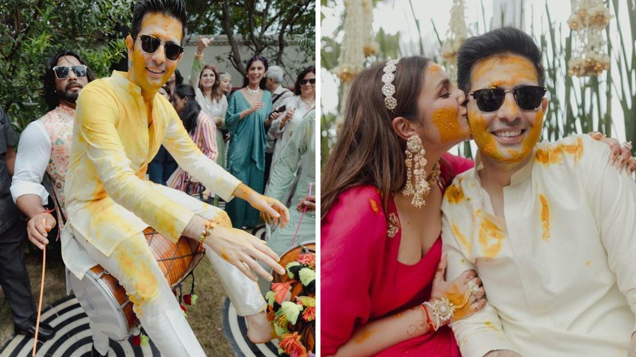 Inside Parineeti Chopra and Raghav Chadha's haldi ceremony