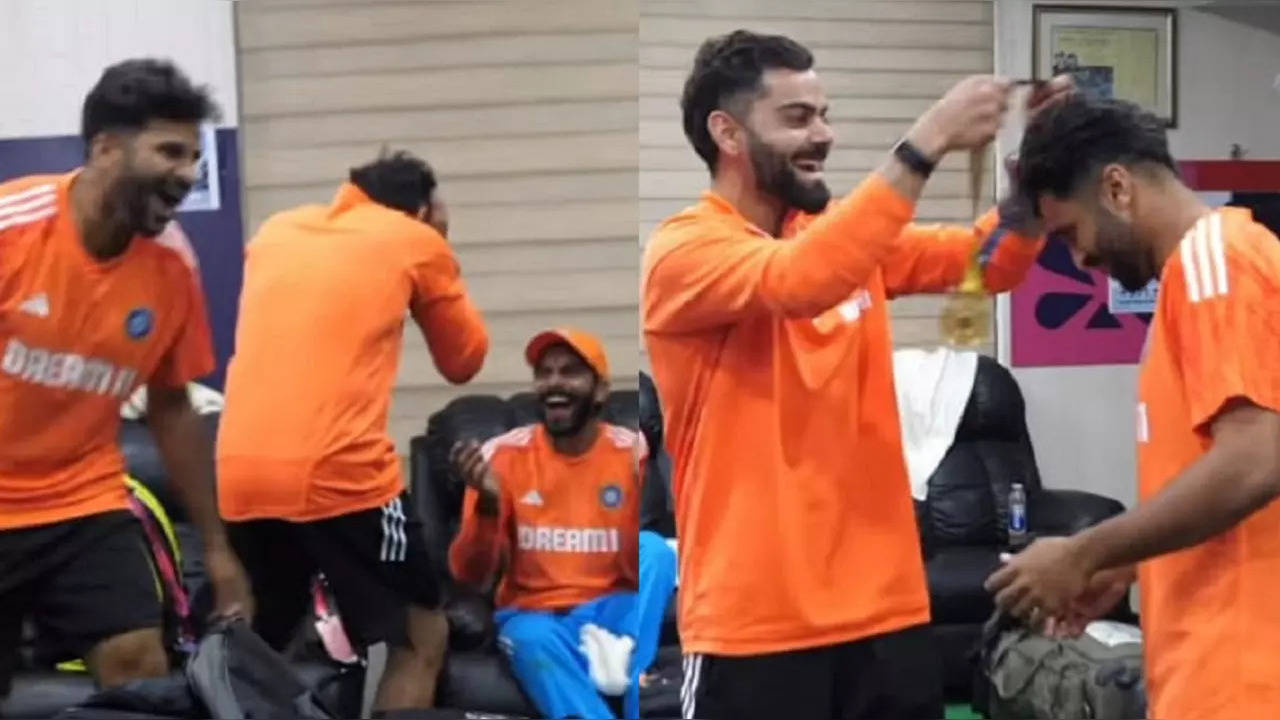 Virat Kohli's reaction after Shardul Thakur wins best fielder medal goes viral