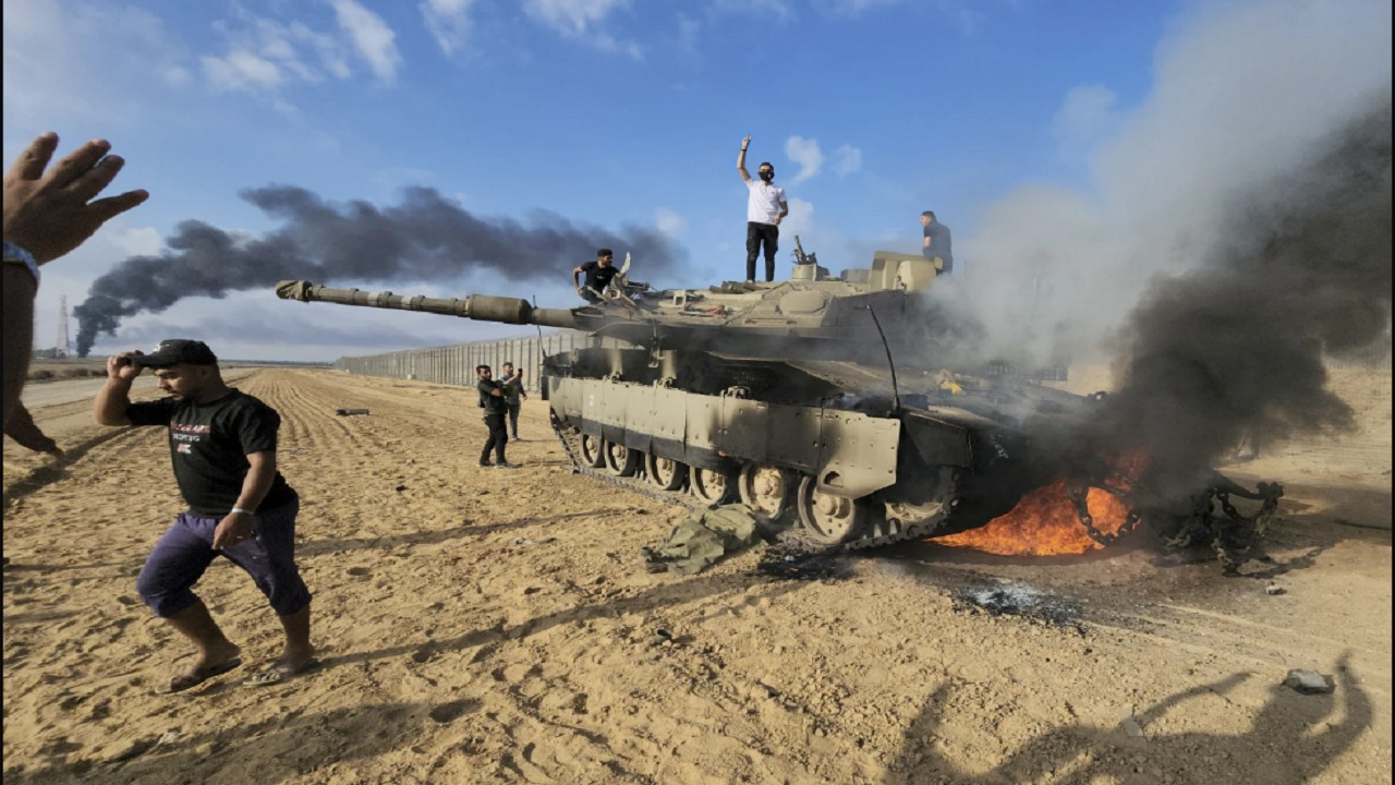 Hamas terrorists attack israel