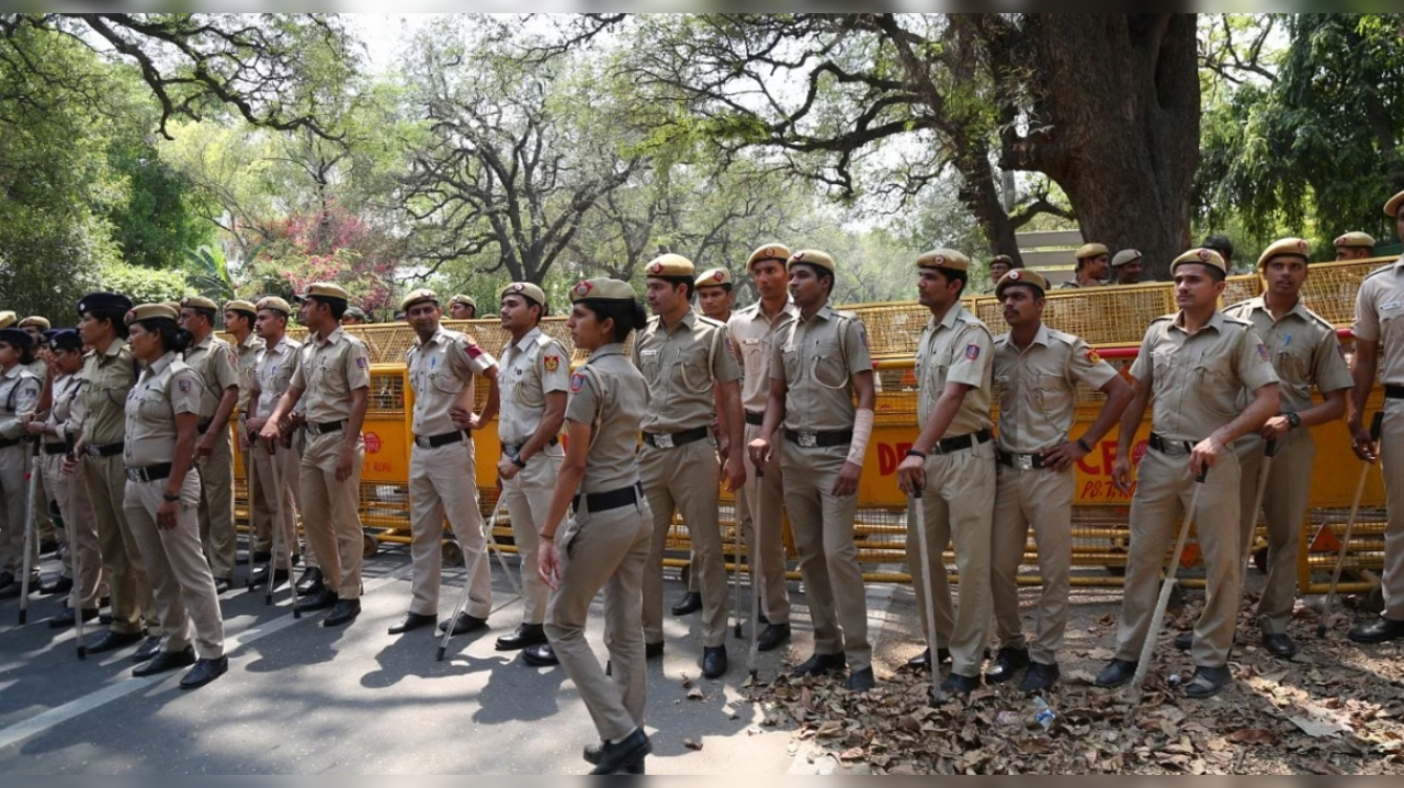 Amid Israel-Hamas War, Security Tightened Outside Israeli Embassy In Delhi (Representative Image)