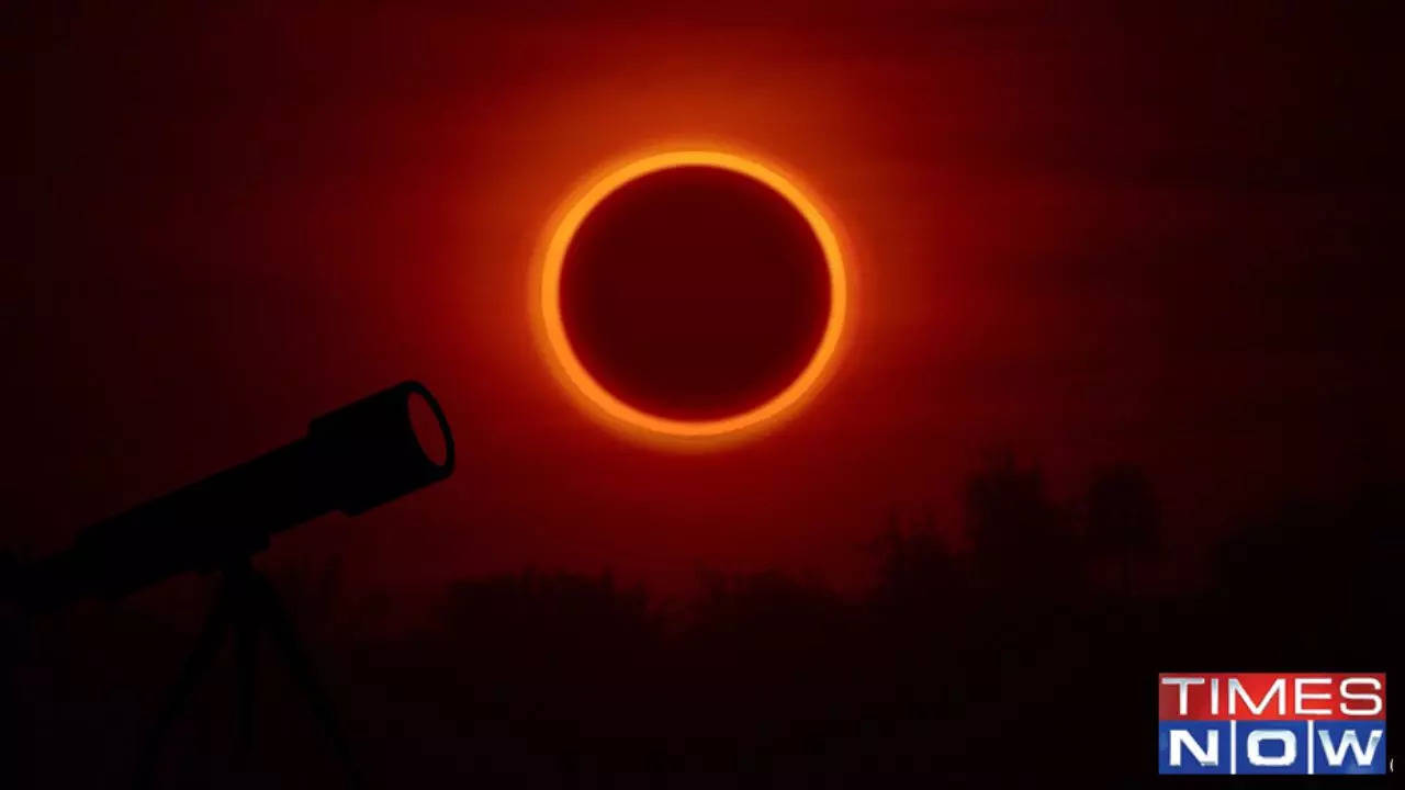 Rare solar eclipse creates incredible 'ring of fire' around the moon -  Classic FM