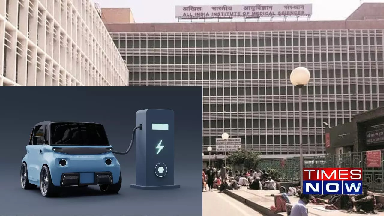 24X7 Electric Cars Introduced For AIIMS-Delhi Staff