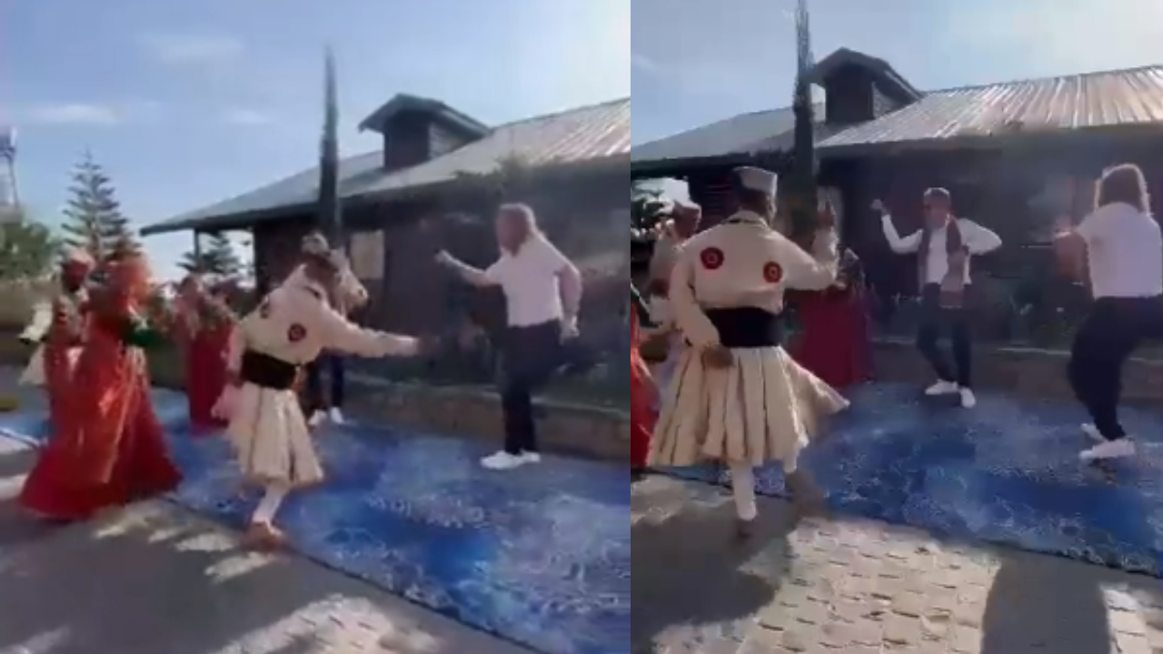 Cricket World Cup: Netherlands cricket team enjoys traditional Nati dance.