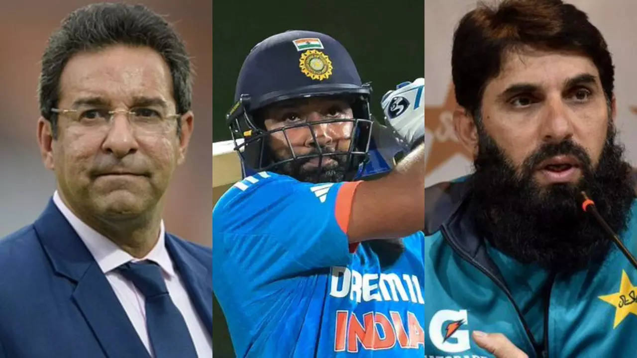 Rohit Sharma, Wasim Akram, Misbah-Ul-Haq