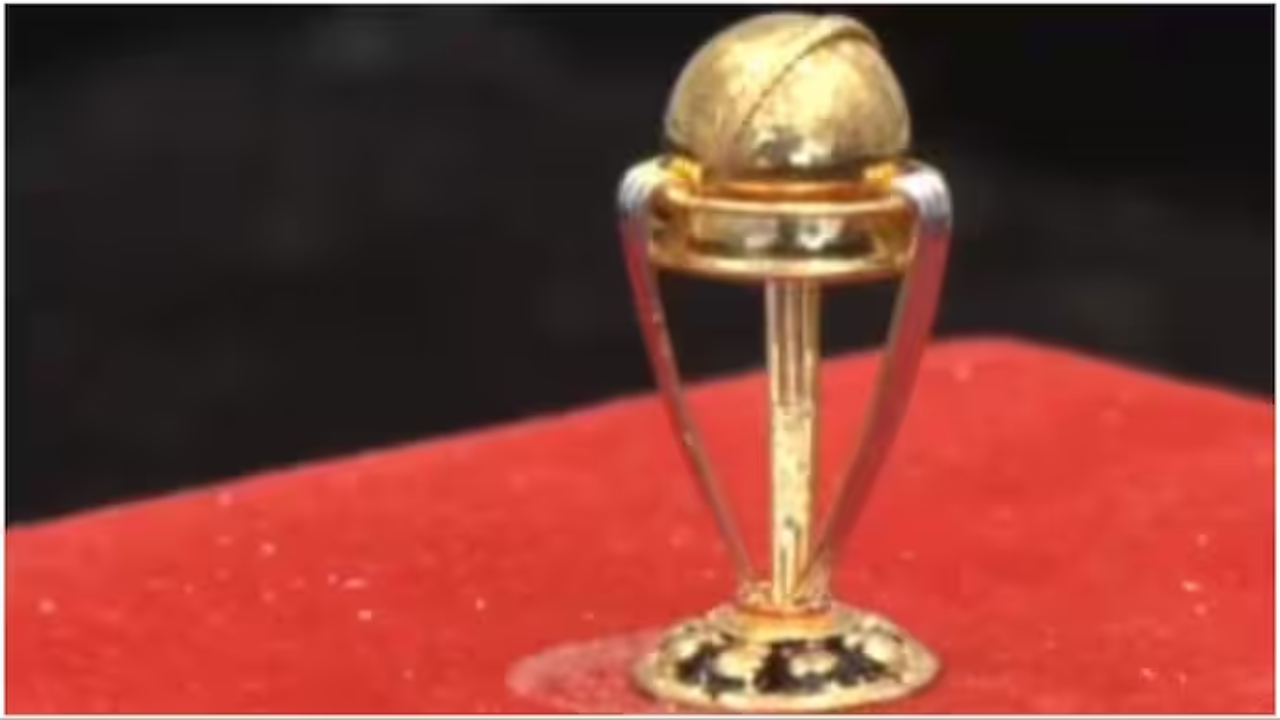 From Ahmedabad with love: World's smallest gold miniature Cricket World Cup  for Team India – India TV