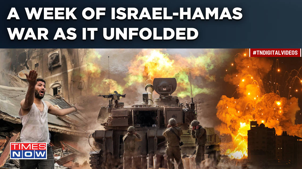 Watch How Israel-Hamas Violent Conflict Unfolded In 7 Days Even As Gaza ...