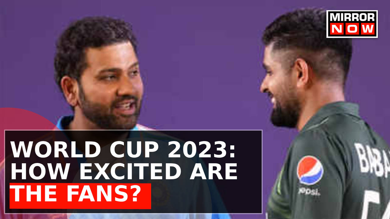 India VS Pakistan World Cup 2023 Fans Gather At Stadium, Security