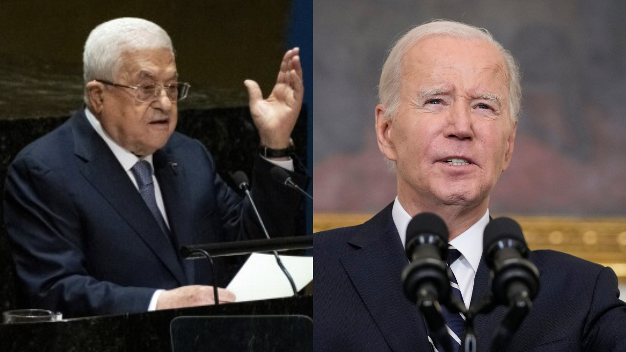 Joe Biden-Mahmoud Abbas Call