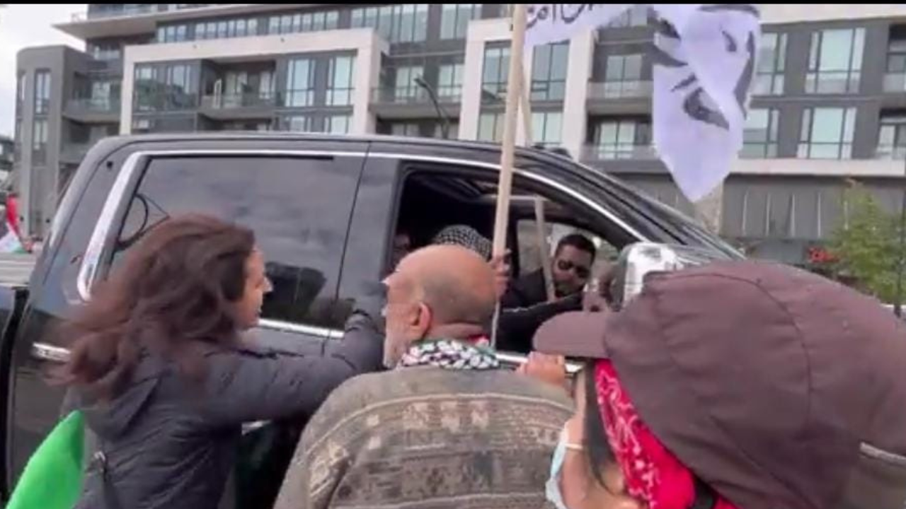 Pro-Palestine Protestors In Canada