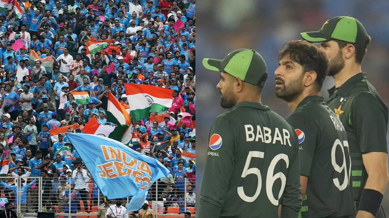 Indian Fans Mock Pakistani Players With 'Hum Tumhare Baap Hai' Chants During IND-PAK ODI World Cup Match