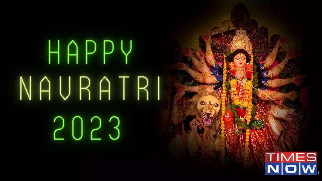 Happy Navratri 2023 Wishes How to Download Navratri Vector Art, Stock