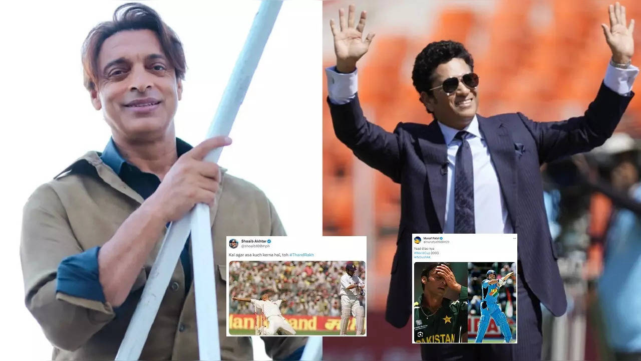 Munaf Patel blasts Shoaib Akhtar with epic three-word reaction on his X post featuring Sachin Tendulkar