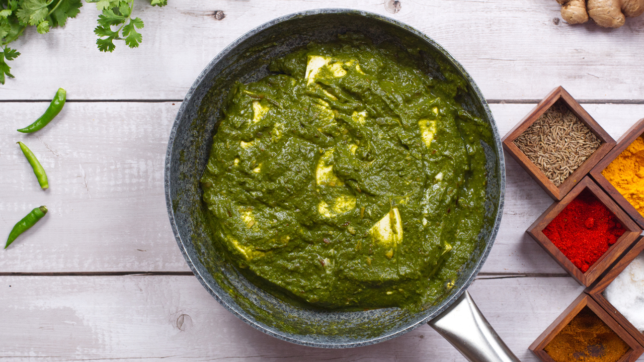 Navratri recipe Make delicious palak paneer without onion and garlic