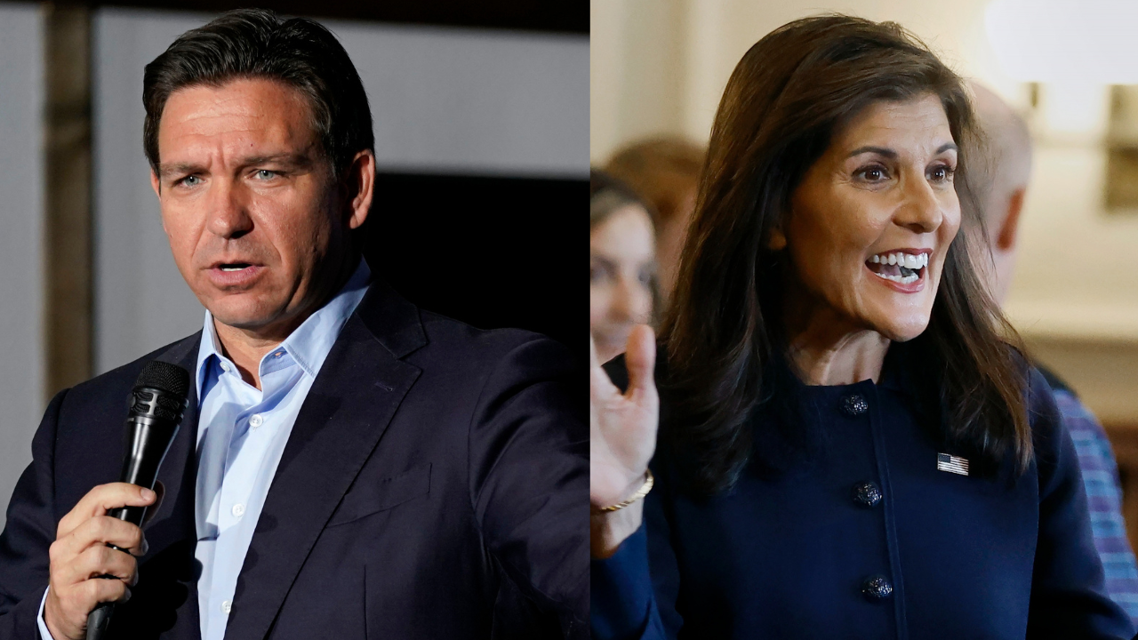 Ron DeSantis vs Nikki Haley On Gaza Aid