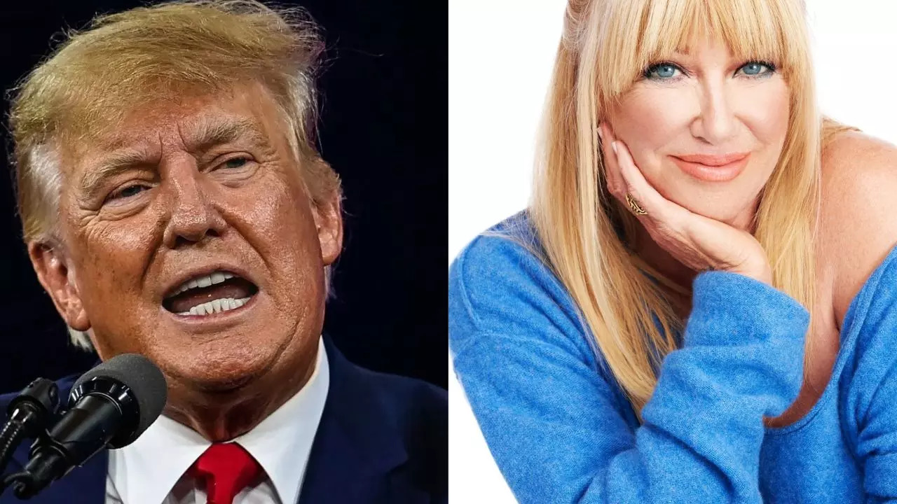 Suzanne Somers And Donald Trump