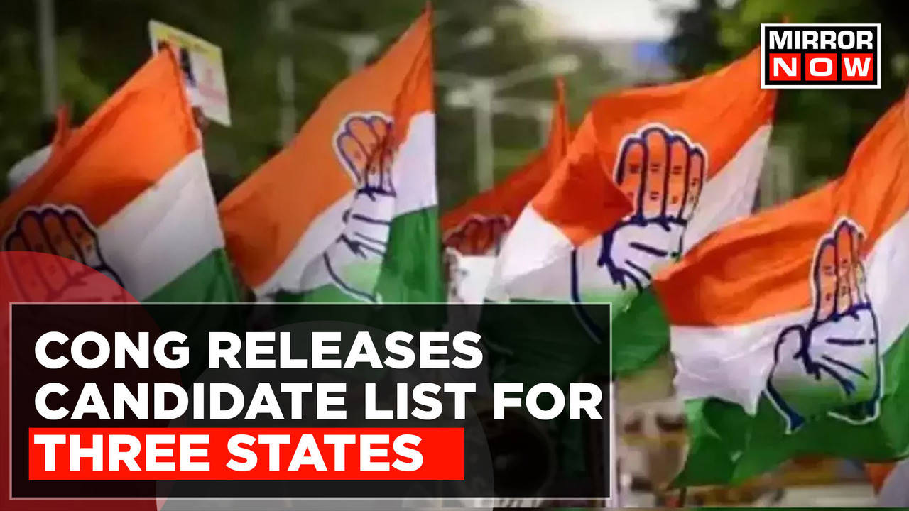 Congress Releases Candidate List For Three States 2024 Polls Latest   104454038 