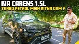 Kia Carens-15L Turbo Engine Adds an Extra Spark  Design Interior  Performance  Drive Review