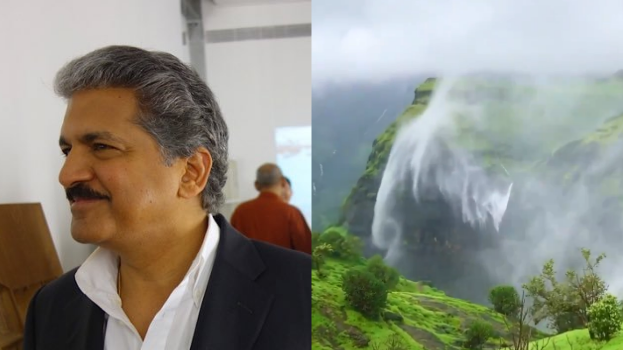 Anand Mahindra's Monday Motivation Post Has A Connection With Kalu Waterfall.