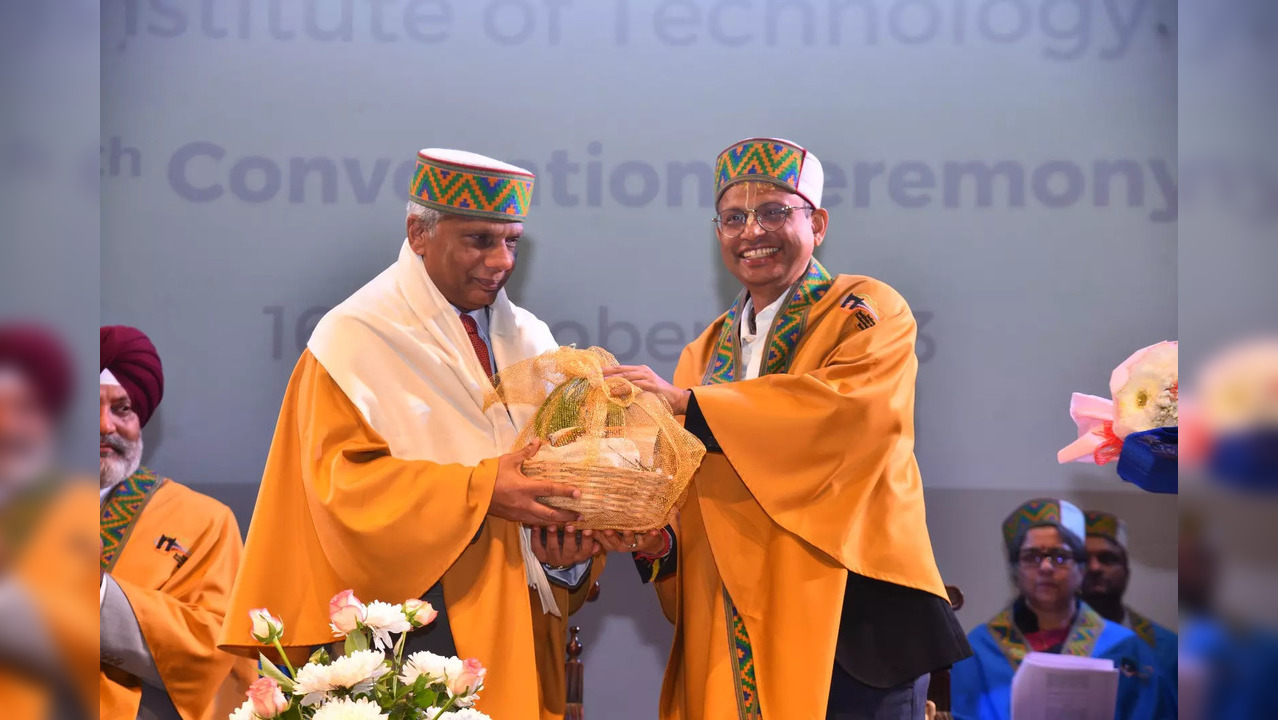 Dr Ajit Kumar Mohanty, Chief Guest at IIT Mandi Convocation