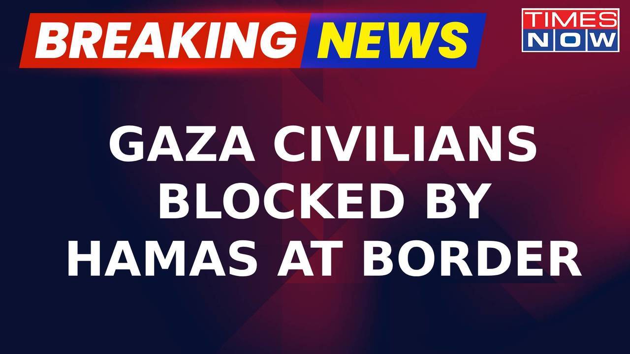 Breaking News | Gaza Civilians Being Blocked From Evacuating By Hamas Terrorists At Border | Updates