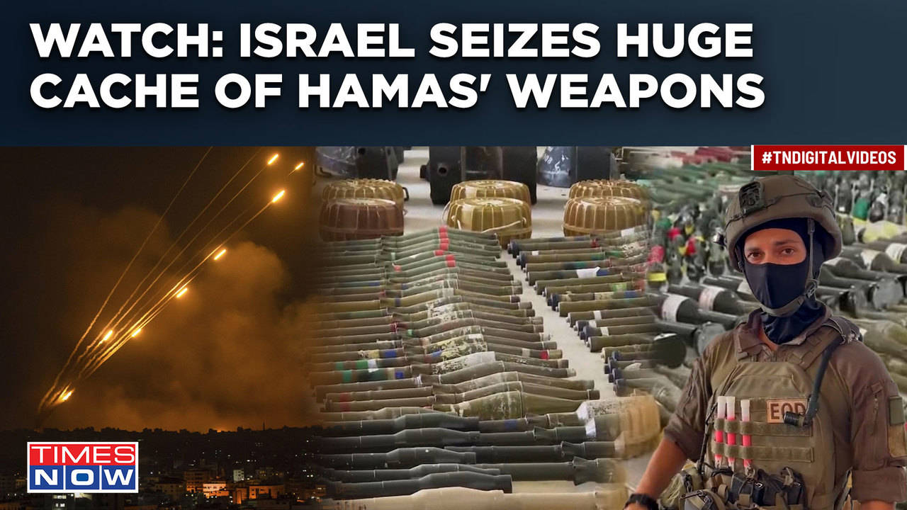 IDF Seizes Hamas' Weapons Cache And Supplies After Terror Group's ...